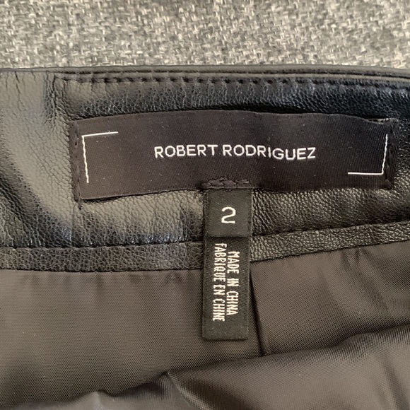 Vegan Leather Pencil Skirt - Picture 2 of 3